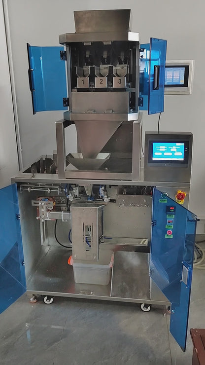 Automatic Premade Pouch Packing Machine for Seeds & Powders