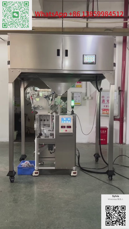 YD-ZF90XHigh speed nylon triangle bag packing machine